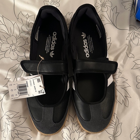 adidas Shoes - Adidas Black and White Samba Jane’s 9.5 NIB